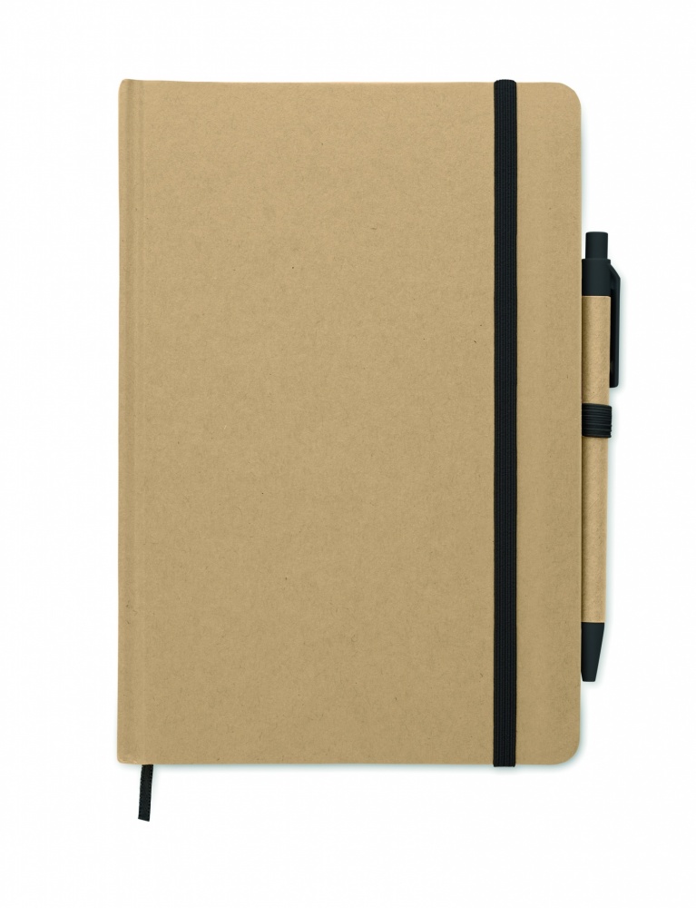 Logotrade corporate gifts photo of: Caratil A5 notebook in recycled carton