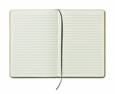 Logo trade promotional giveaway photo of: Caratil A5 notebook in recycled carton