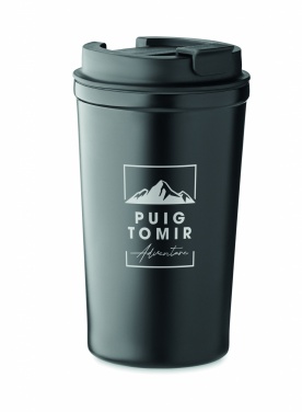 Logo trade promotional merchandise picture of: Ceramic lining tumbler 350 ml