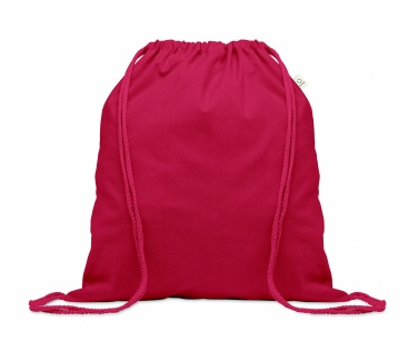 Logo trade business gifts image of: Recycled 140 gr/m² cotton bag