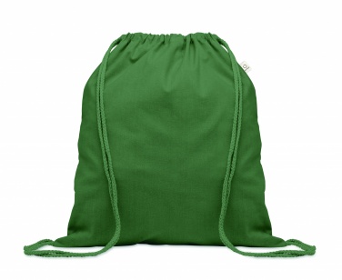 Logo trade promotional giveaways picture of: Recycled 140 gr/m² cotton bag