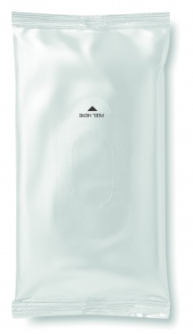 Logo trade promotional gifts image of: Wet wipes