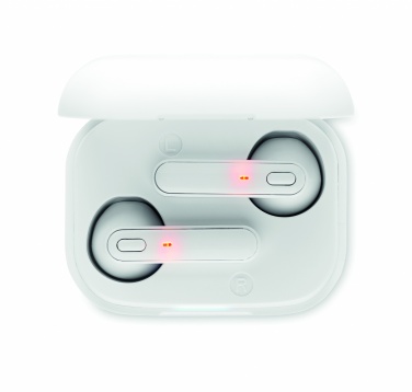 Logo trade promotional giveaway photo of: TWS earbuds with charging base