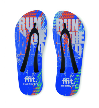 Logo trade promotional item photo of: Sublimation beach slippers