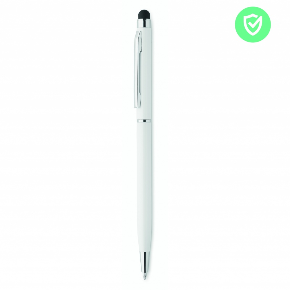 Logo trade promotional giveaways picture of: Stylus antibacterial pen