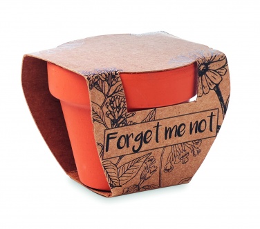 Logotrade promotional item image of: Terracotta pot 'forget me not'