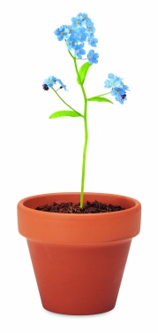 Logotrade promotional items photo of: Terracotta pot 'forget me not'