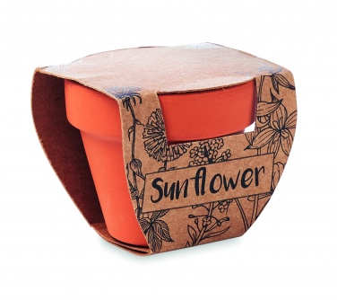 Logotrade promotional giveaways photo of: Terracotta pot 'sunflower'