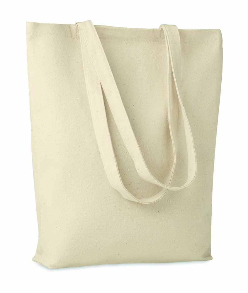 Logo trade promotional giveaway photo of: Canvas shopping bag 270 gr/m²