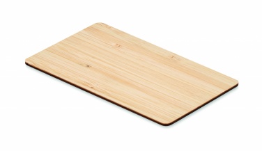 Logo trade corporate gift photo of: RFID card in bamboo material