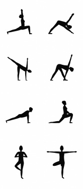 Logo trade promotional gifts picture of: Fitness yoga matt rope and bag