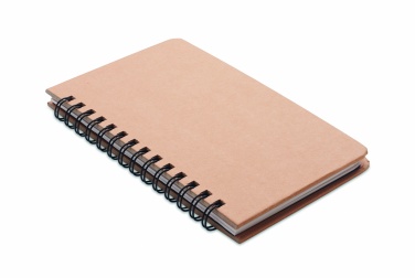 Logo trade promotional merchandise image of: A5 Pine tree GROWNOTEBOOK™