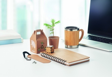 Logotrade business gift image of: A5 Pine tree GROWNOTEBOOK™