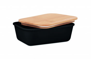 Logo trade promotional gift photo of: Lunch box with bamboo lid