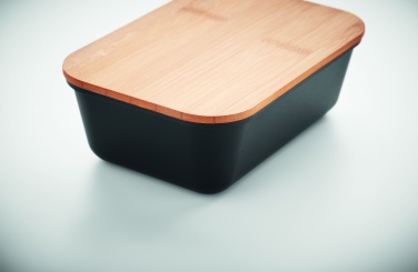 Logo trade corporate gifts picture of: Lunch box with bamboo lid