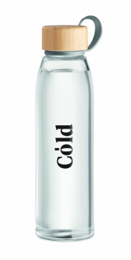 Logotrade promotional product image of: Glass bottle 500 ml