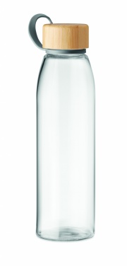 Logo trade promotional products picture of: Glass bottle 500 ml