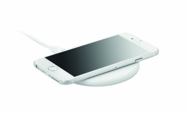 Logo trade advertising products picture of: ABS wireless charger 10W