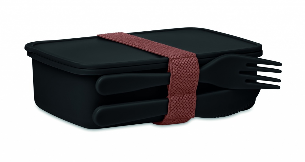 Logotrade promotional giveaway picture of: Lunch box with cutlery