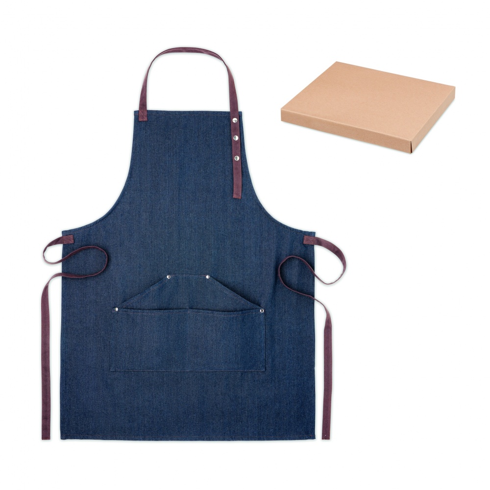 Logo trade advertising products image of: Denim apron 240 gr/m²