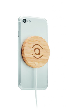 Logo trade promotional merchandise photo of: Magnetic Wireless charger 10W
