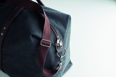 Logo trade promotional merchandise photo of: Weekend bag in canvas 450gr/m²