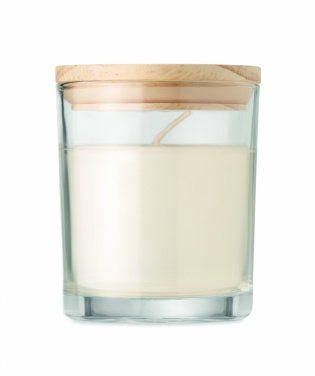 Logo trade promotional product photo of: Vanilla fragranced candle