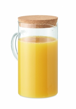 Logo trade promotional item photo of: Borosilicate glass decanter 1L