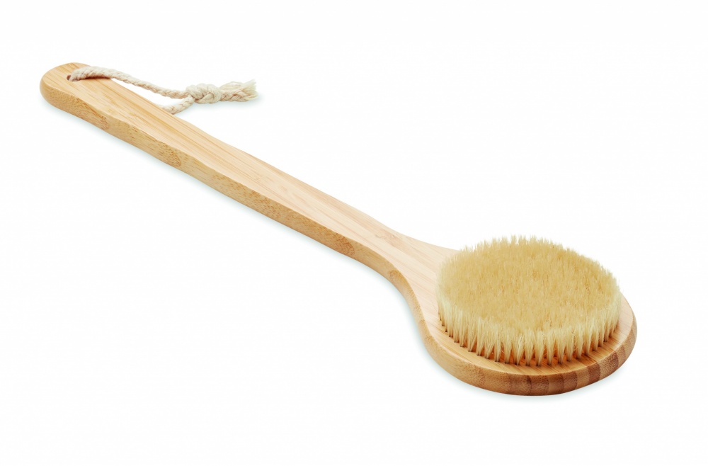 Logo trade corporate gifts picture of: Bamboo bath brush