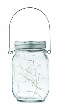 Logotrade promotional product image of: Solar mason jar outdoor lamp