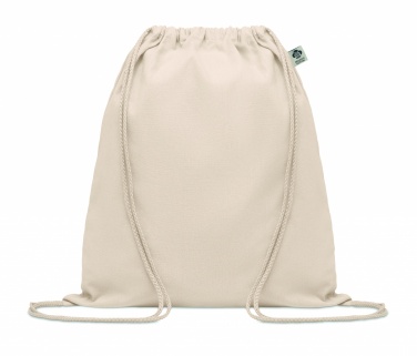 Logotrade advertising product image of: Organic cotton drawstring bag