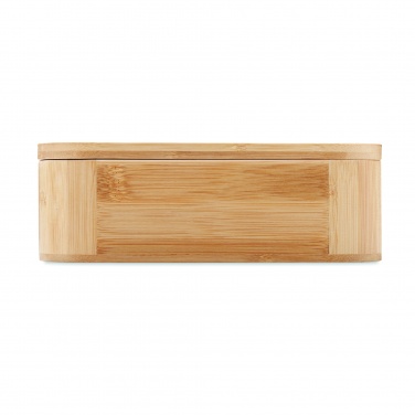 Logotrade promotional product picture of: Bamboo lunch box 1000ml LADEN LARGE