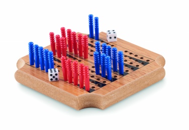 Logo trade promotional gift photo of: 4-piece coaster game set