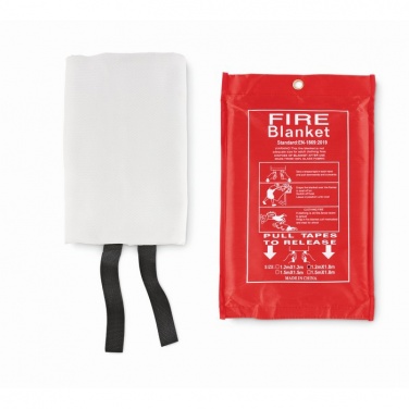 Logo trade corporate gifts image of: Fire blanket in pouch 120x180