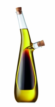 Logo trade promotional products picture of: Glass oil and vinegar bottle
