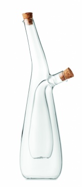 Logotrade corporate gift image of: Glass oil and vinegar bottle