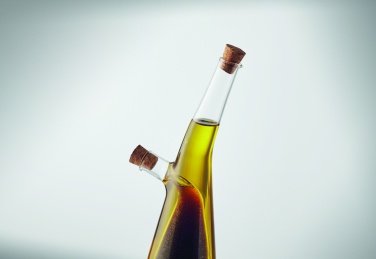 Logo trade corporate gift photo of: Glass oil and vinegar bottle