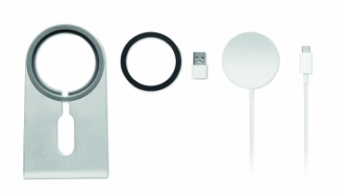 Logotrade promotional merchandise picture of: Portable magnetic charger 15W