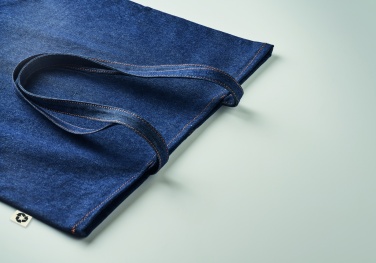 Logo trade promotional merchandise photo of: Recycled denim shopping bag