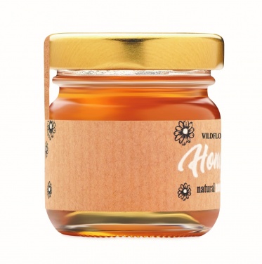 Logo trade promotional items image of: Wildflower honey jar 50 gr