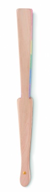 Logotrade corporate gift image of: Rainbow wooden hand fan