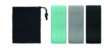 Logotrade promotional giveaways photo of: Set of 3 fitness bands in pouch
