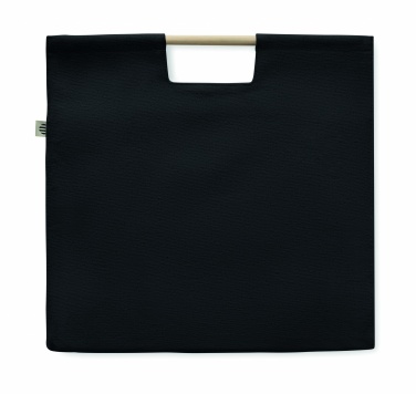 Logo trade promotional giveaways image of: Organic shopping canvas bag
