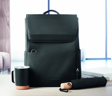 Logotrade promotional item picture of: 600D RPET laptop backpack