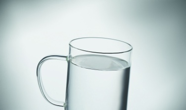 Logo trade promotional products picture of: Glass mug 400ml with cork base