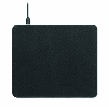 Logotrade promotional giveaways photo of: Cork mouse mat charger 15W