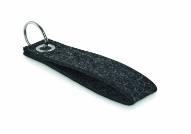 Logo trade promotional products picture of: RPET felt key ring Hämeenlinna