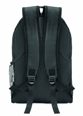 Logo trade promotional gift photo of: 600D RPET 2 tone backpack