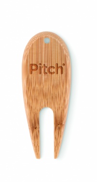 Logotrade promotional merchandise image of: Bamboo golf divot tool