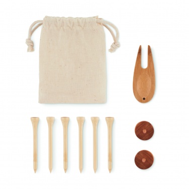 Logo trade advertising products picture of: Golf accessories set in pouch